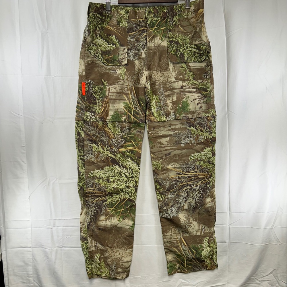 SHE Safari Cargo‎ Pants Womens L Camo Advantage MAX-1 Nylon Hunting Trousers